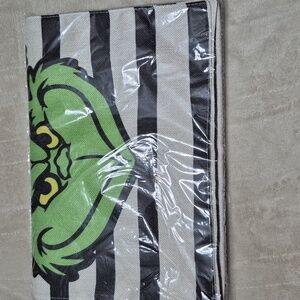 The Grinch Santa Head Christmas Table Runner Approx 72" L x 13" W NEW